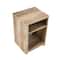 Hello Honey® Coastal Oak End Table with Storage